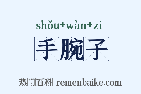 手腕子是什么意思的图片